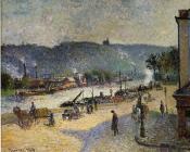 卡米耶 毕沙罗 : The Quays at Rouen